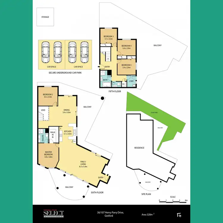 Floorplan of Homely apartment listing, 36/107 Henry Parry Drive, Gosford NSW 2250
