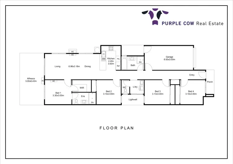 Floorplan of Homely house listing, 22 Harmony Circuit, Narangba QLD 4504
