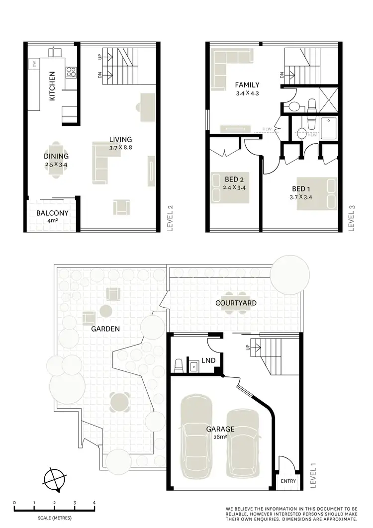 Floorplan of Homely townhouse listing, 1/12 Thames Street, Balmain NSW 2041