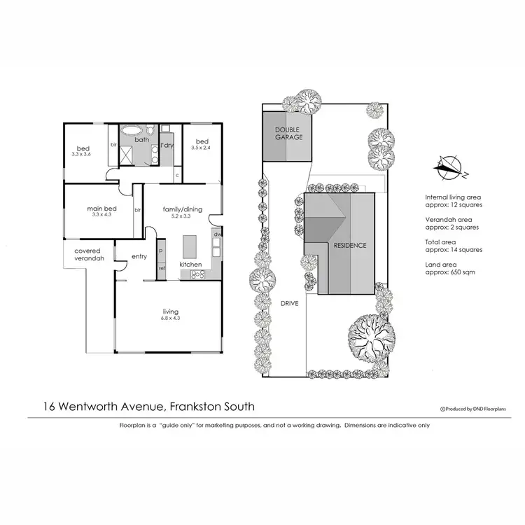 Floorplan of Homely house listing, 16 Wentworth Avenue, Frankston South VIC 3199