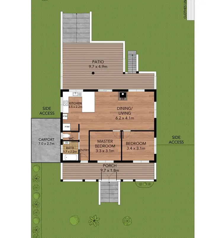 Floorplan of Homely house listing, 39 Phillips Street, Coochiemudlo Island QLD 4184