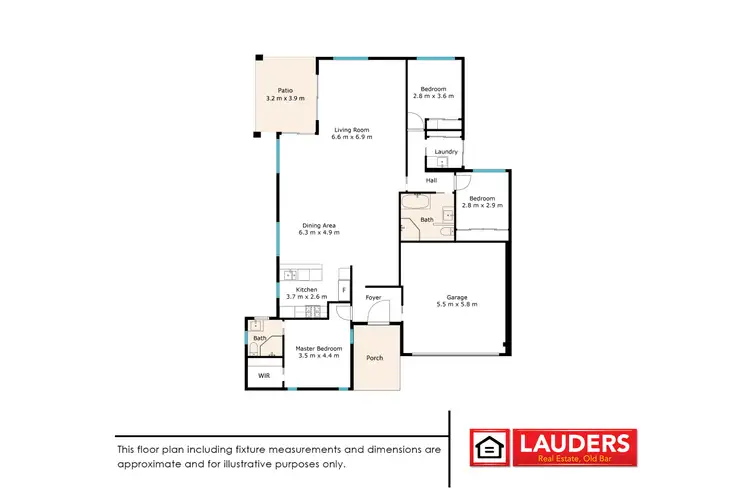 Floorplan of Homely unit listing, 2/1 Hartlyn Drive, Wallabi Point NSW 2430