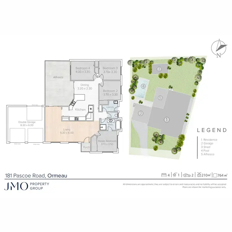 Floorplan of Homely house listing, 181 Pascoe Road, Ormeau QLD 4208