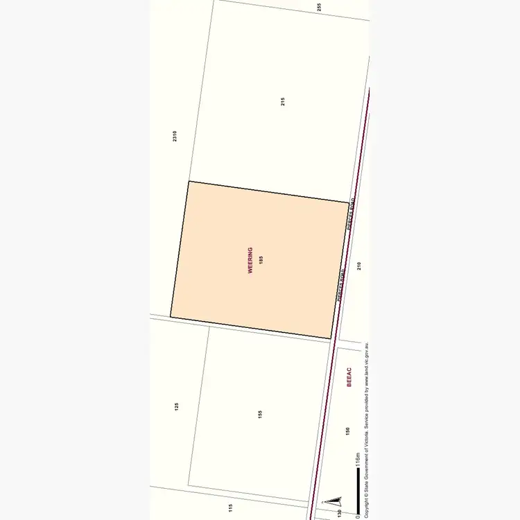 Floorplan of Homely rural property listing, 185 Pierces Road, Weering VIC 3251