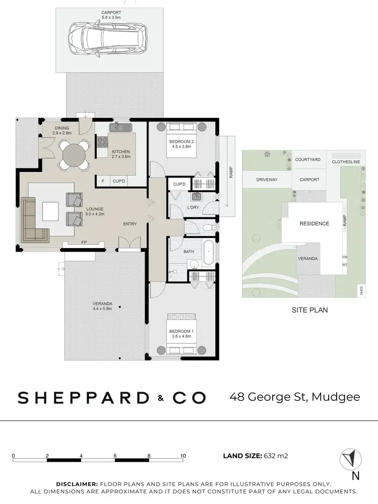 Floorplan of Homely house listing, 48 George Street, Mudgee NSW 2850