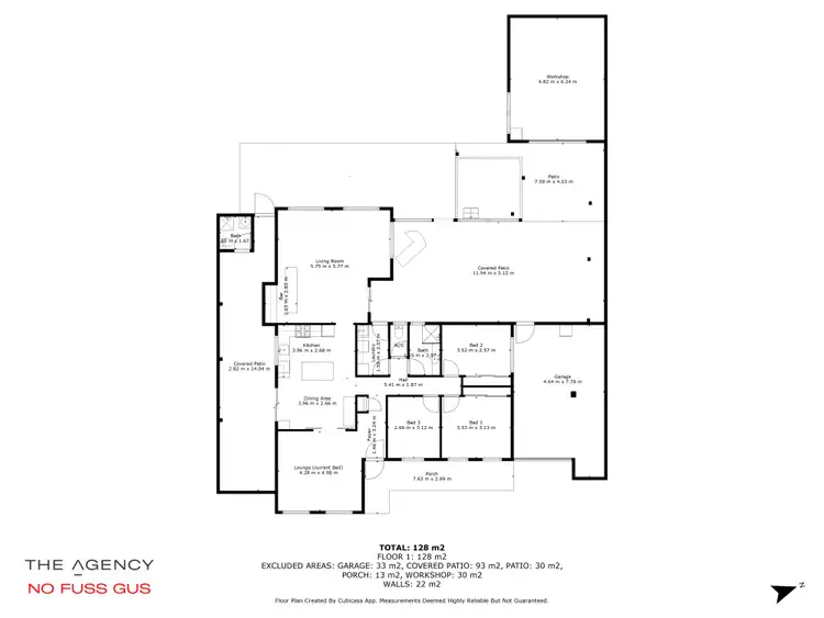 Floorplan of Homely house listing, 32 Forest Hill Drive, Kingsley WA 6026