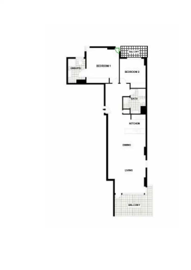 Floorplan of Homely apartment listing, 24/20 Moore Street, Turner ACT 2612