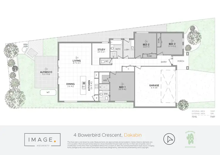 Floorplan of Homely house listing, 4 Bowerbird Crescent, Dakabin QLD 4503