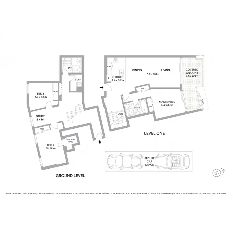 Floorplan of Homely unit listing, 21A Hickson Road, Walsh Bay NSW 2000