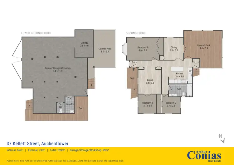 Floorplan of Homely house listing, 37 Kellett Street, Auchenflower QLD 4066