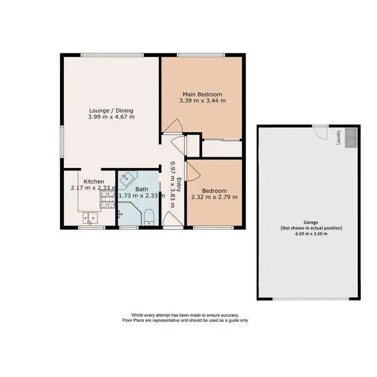 Floorplan of Homely unit listing, 3/37 Rowell Street, Zillmere QLD 4034