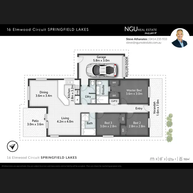 Floorplan of Homely house listing, 16 Elmwood Circuit, Springfield Lakes QLD 4300
