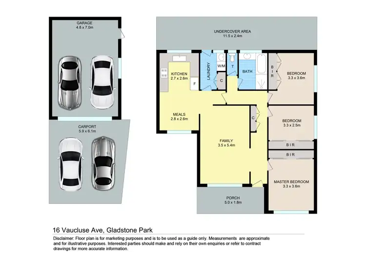 Floorplan of Homely house listing, 16 Vaucluse Avenue, Gladstone Park VIC 3043