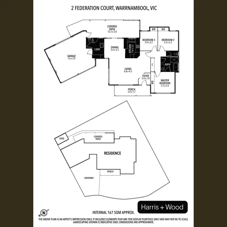 Floorplan of Homely house listing, 2 Federation Court, Warrnambool VIC 3280