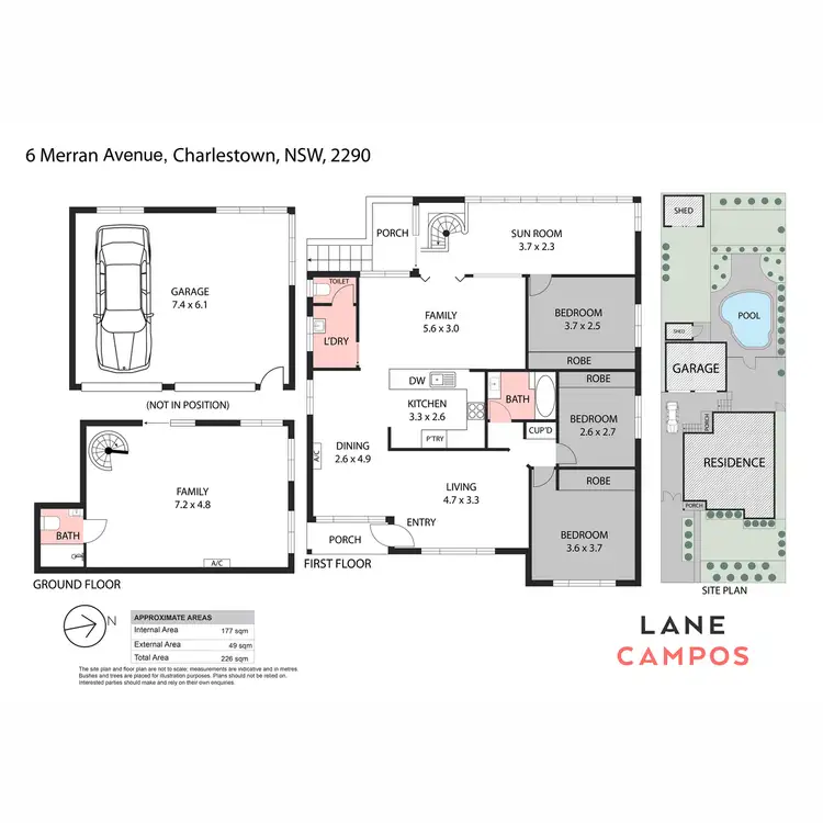 Floorplan of Homely house listing, 6 Merran Avenue, Charlestown NSW 2290