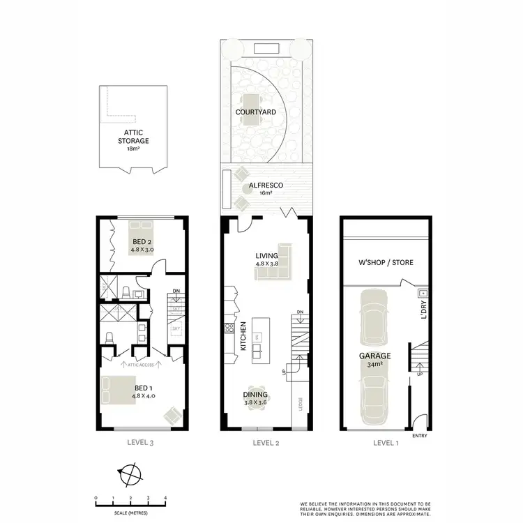 Floorplan of Homely house listing, 208C St Johns Road, Forest Lodge NSW 2037