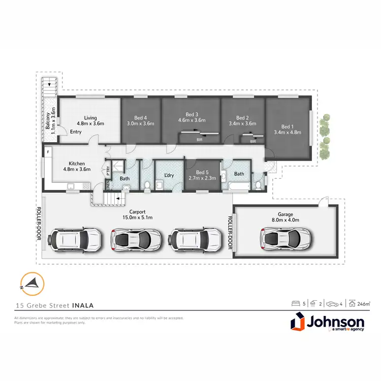 Floorplan of Homely house listing, 15 Grebe Street, Inala QLD 4077