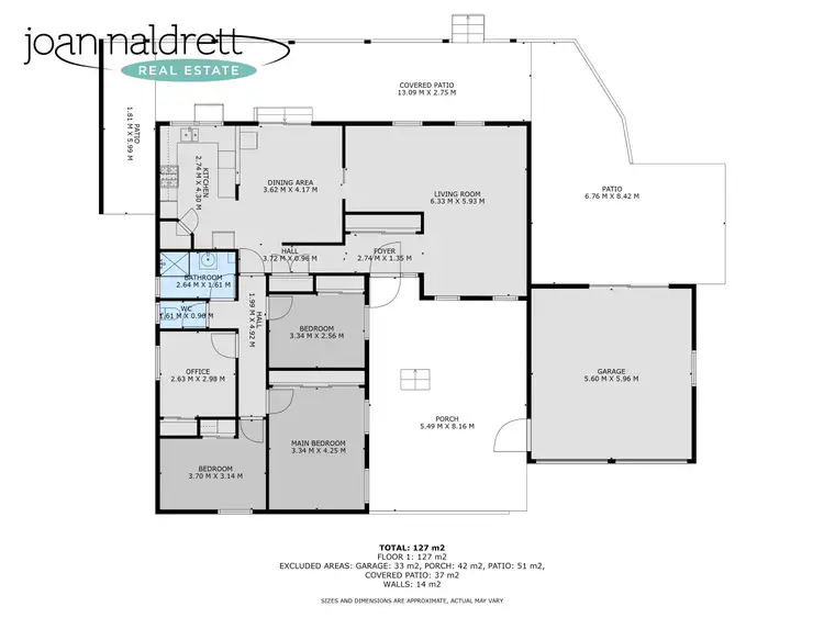 Floorplan of Homely house listing, 22 McFarland Road, Wodonga VIC 3690