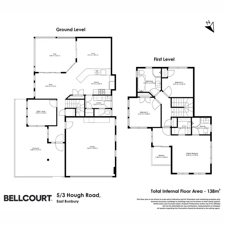 Floorplan of Homely house listing, 5/3 Hough Road, East Bunbury WA 6230