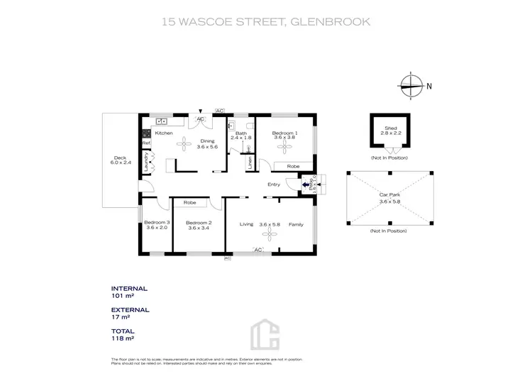 Floorplan of Homely house listing, 15 Wascoe Street, Glenbrook NSW 2773