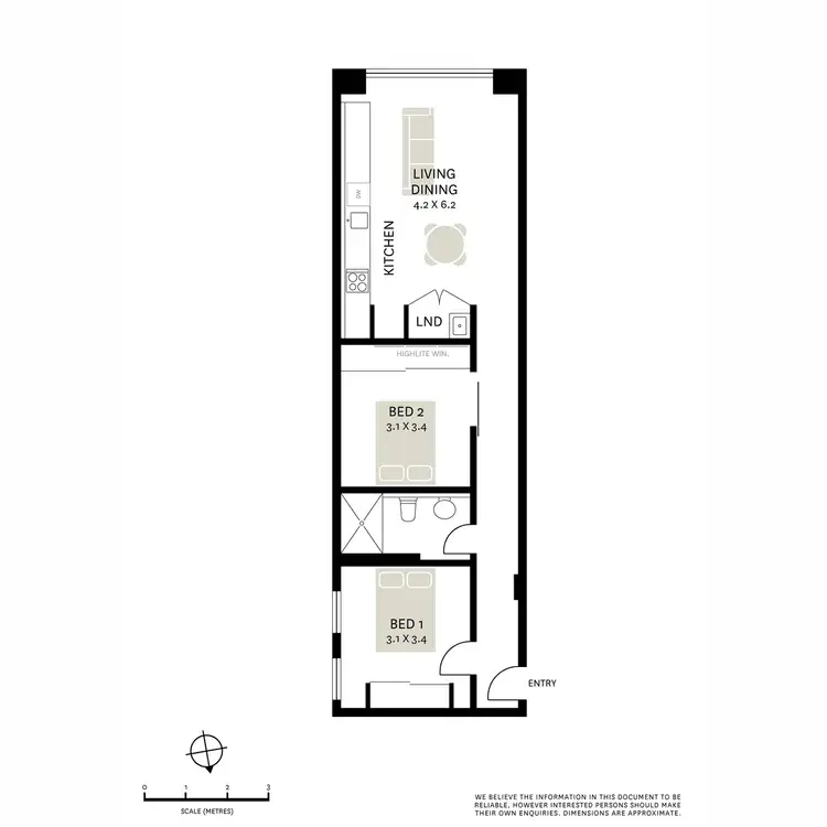 Floorplan of Homely apartment listing, 111/1a Great Buckingham Street, Redfern NSW 2016