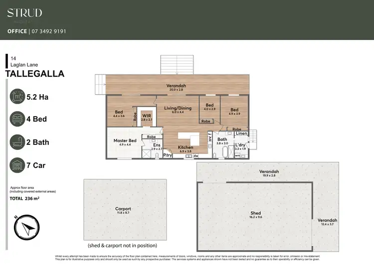 Floorplan of Homely house listing, 14 Laglan Lane, Tallegalla QLD 4340