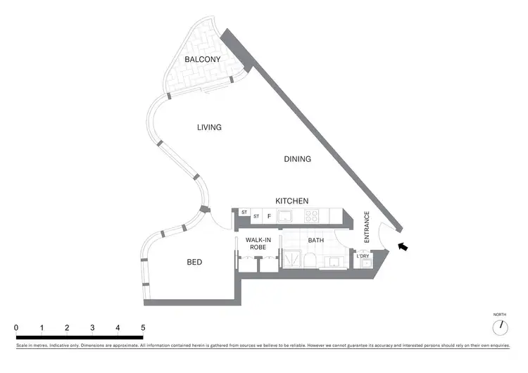 Floorplan of Homely apartment listing, 71 Macquarie Street, Sydney NSW 2000