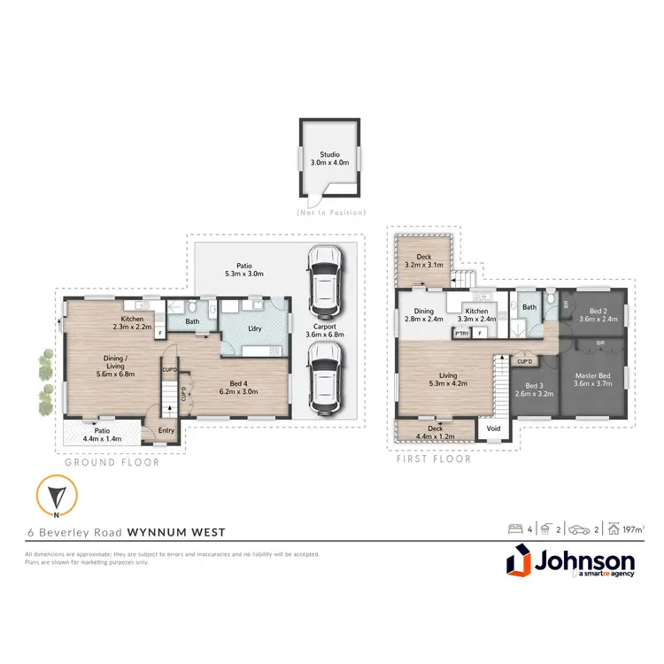 Floorplan of Homely house listing, 6 Beverley Road, Wynnum West QLD 4178