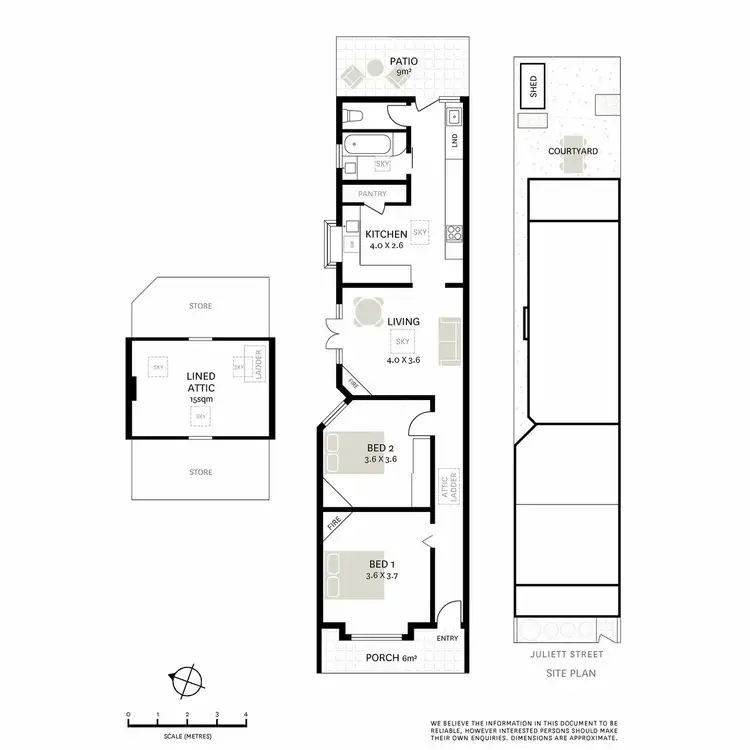 Floorplan of Homely terrace listing, 18 Juliett Street, Enmore NSW 2042