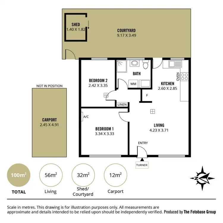 Floorplan of Homely block of units listing, 1-4/24 Albert Street, Goodwood SA 5034