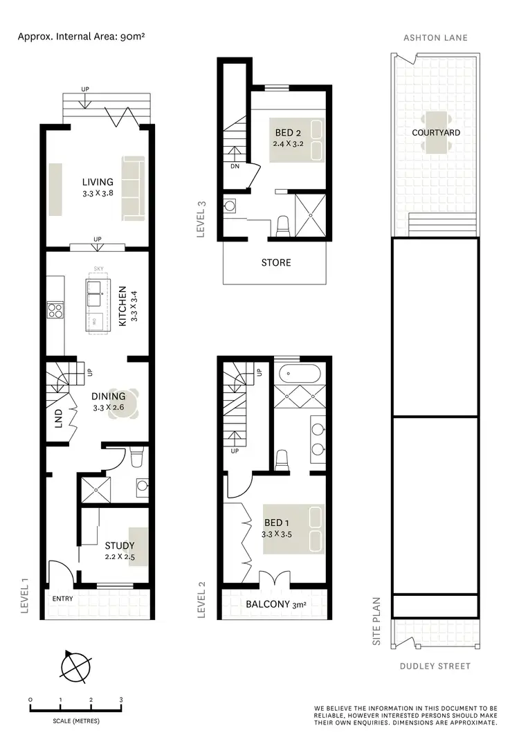 Floorplan of Homely house listing, 22 Dudley Street, Paddington NSW 2021