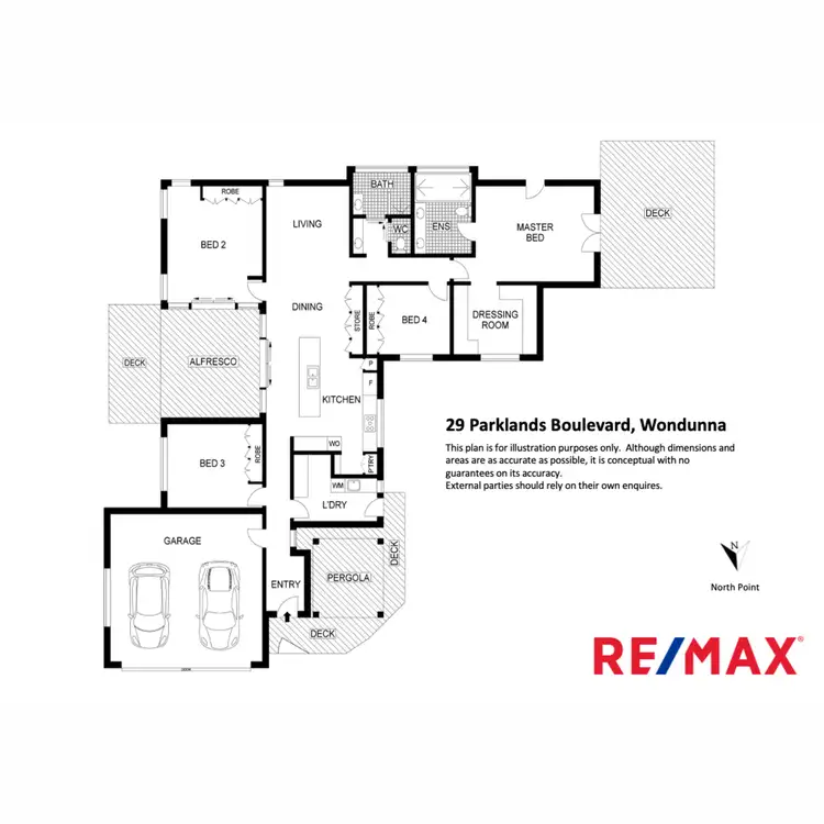 Floorplan of Homely house listing, 29 Parklands Boulevard, Wondunna QLD 4655