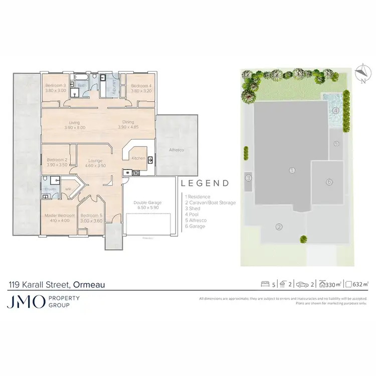 Floorplan of Homely house listing, 119 Karall Street, Ormeau QLD 4208