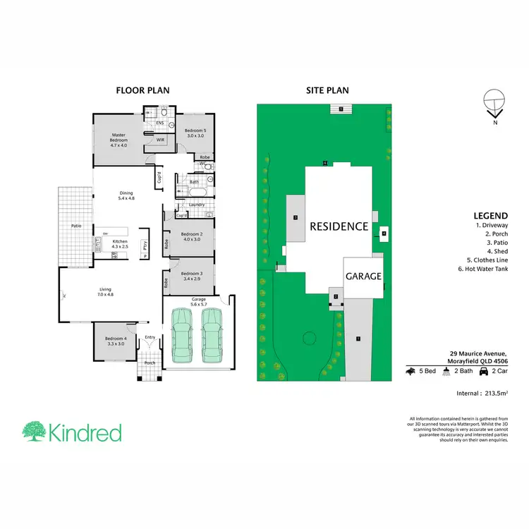 Floorplan of Homely house listing, 29 Maurice Avenue, Morayfield QLD 4506