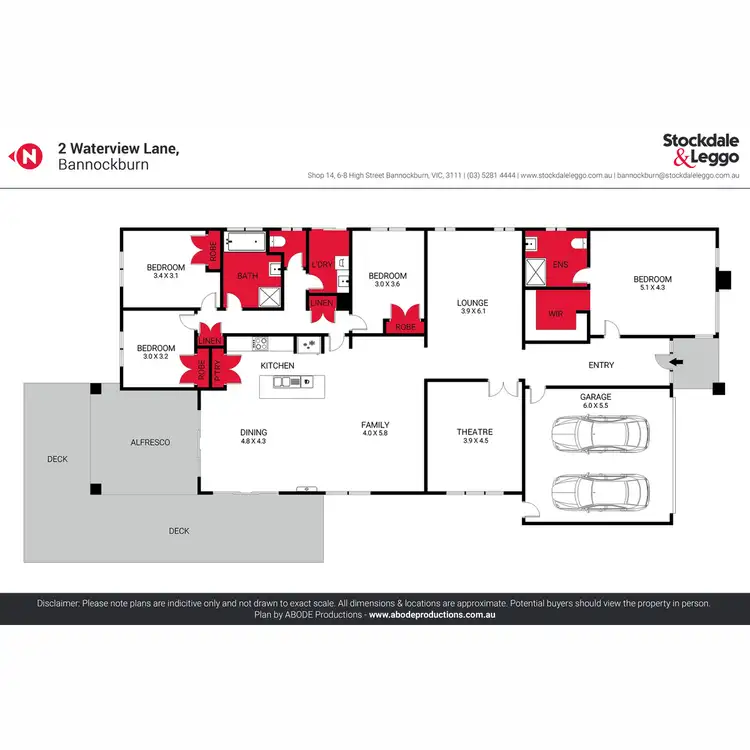 Floorplan of Homely house listing, 2 Waterview Lane, Bannockburn VIC 3331
