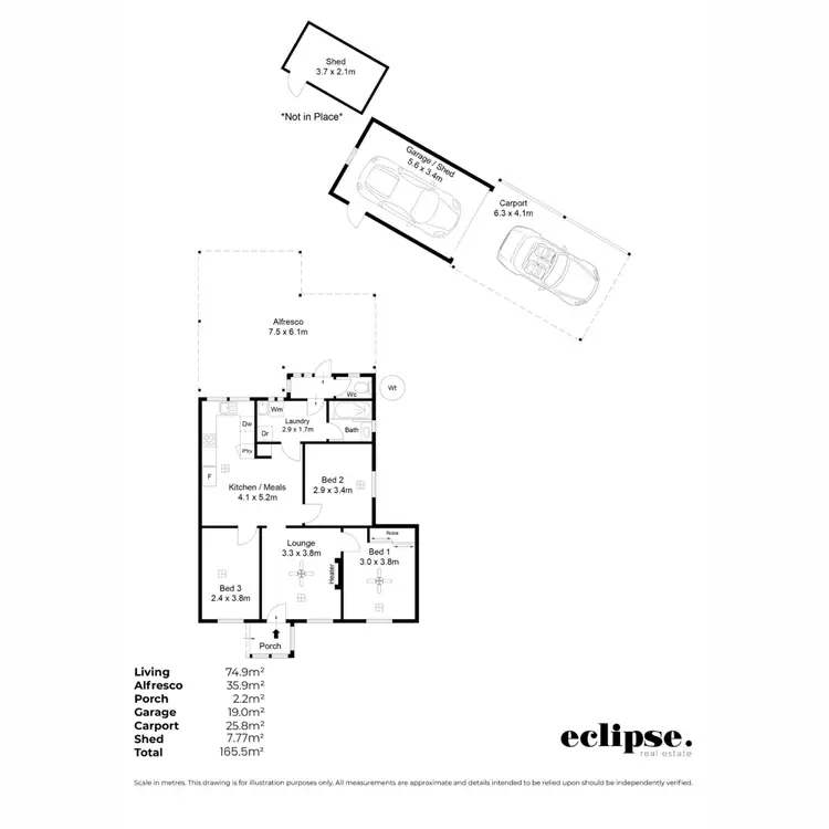Floorplan of Homely house listing, 29 Trimmer Parade, Findon SA 5023