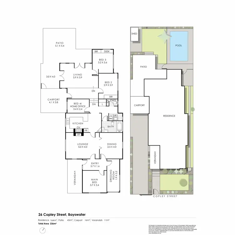 Floorplan of Homely house listing, 26 Copley Street, Bayswater WA 6053