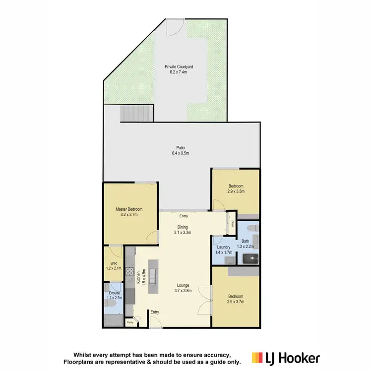 Floorplan of Homely townhouse listing, 8/40 Ballantine Street, Chermside QLD 4032