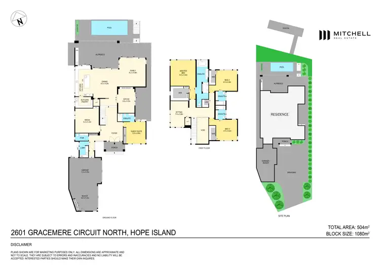 Floorplan of Homely house listing, 2601 Gracemere Circuit North, Hope Island QLD 4212