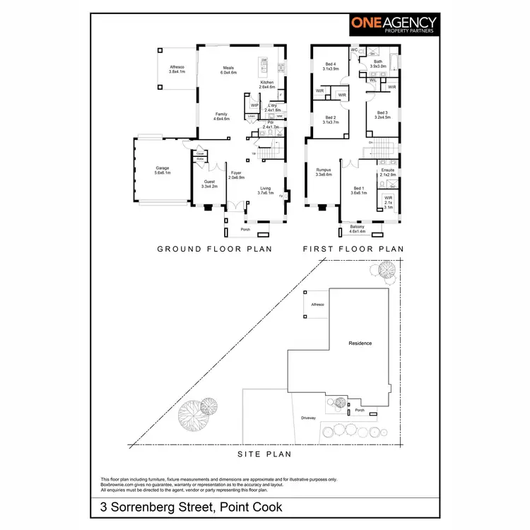 Floorplan of Homely house listing, 3 Sorrenberg Street, Point Cook VIC 3030