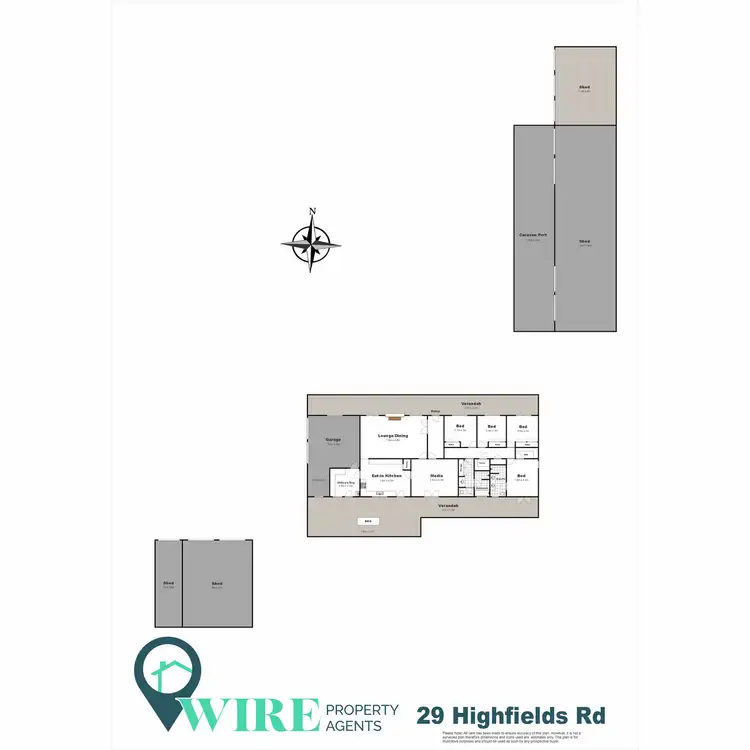 Floorplan of Homely house listing, 29 Highfields Road, Highfields QLD 4352