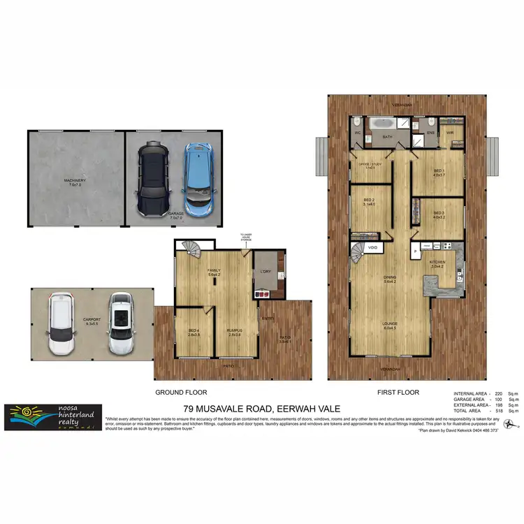 Floorplan of Homely house listing, 79 Musavale Road, Eerwah Vale QLD 4562