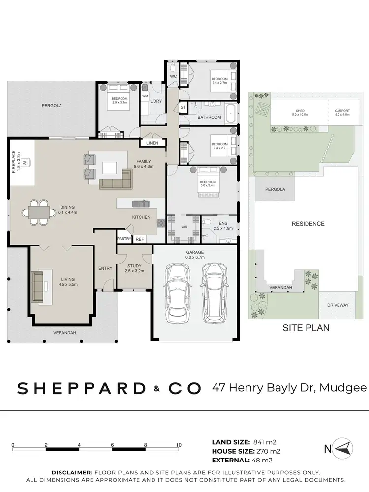 Floorplan of Homely house listing, 47 Henry Bayly Drive, Mudgee NSW 2850