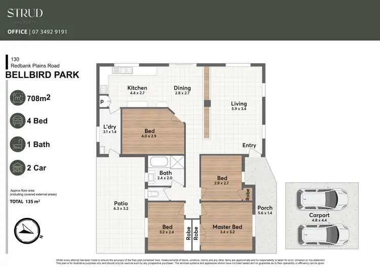 Floorplan of Homely house listing, 130 Redbank Plains Road, Bellbird Park QLD 4300