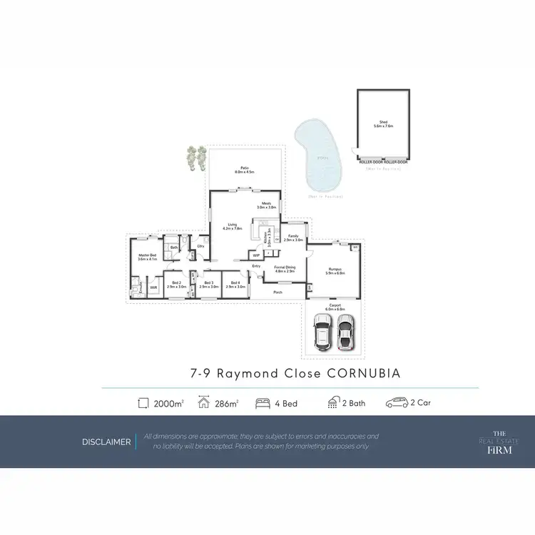Floorplan of Homely house listing, 7-9 Raymond Close, Cornubia QLD 4130