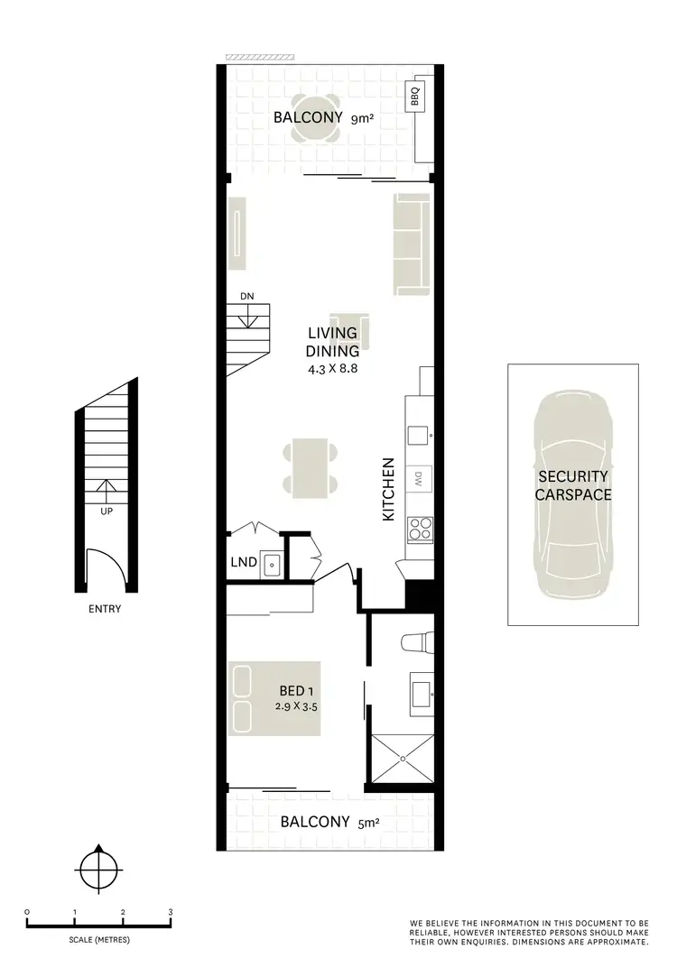Floorplan of Homely apartment listing, 113/169 Phillip Street, Waterloo NSW 2017