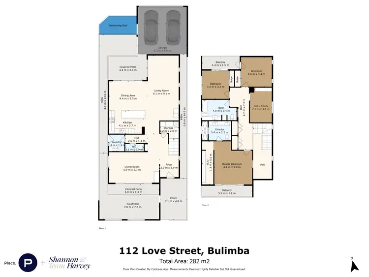 Floorplan of Homely house listing, 112 Love Street, Bulimba QLD 4171