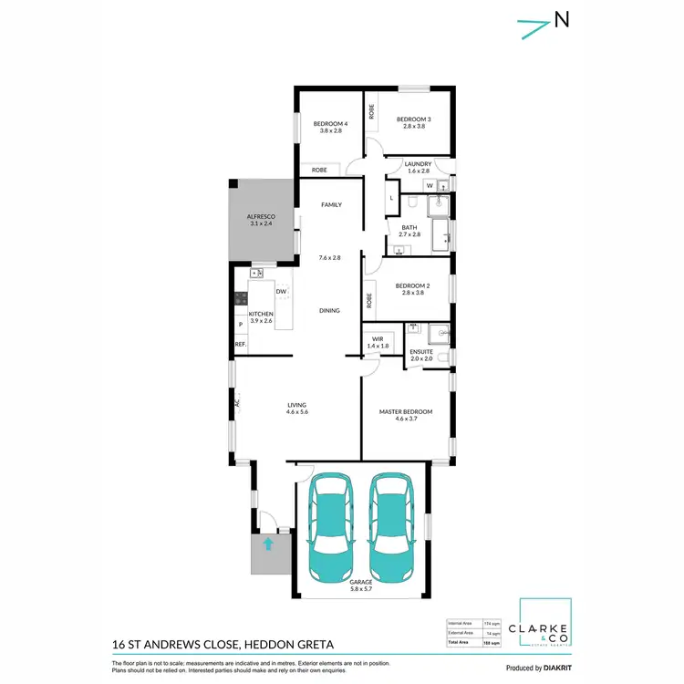 Floorplan of Homely house listing, 16 St Andrews Close, Heddon Greta NSW 2321