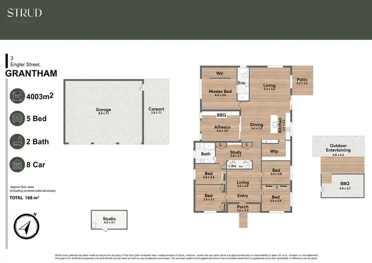 Floorplan of Homely house listing, 3 Engler Street, Grantham QLD 4347