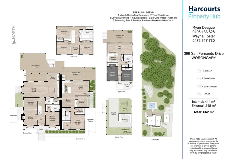 Floorplan of Homely house listing, 399 San Fernando Drive, Worongary QLD 4213